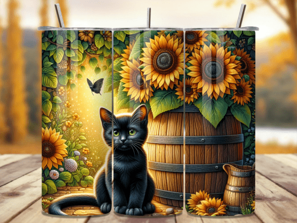 Black Cat and Sunflowers Tumbler Wrap: A Practical Guide for Personal and Business Use