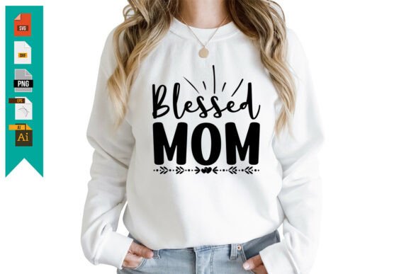 Blessed Mom Free SVG Design: A Versatile Digital Resource for Creative Projects