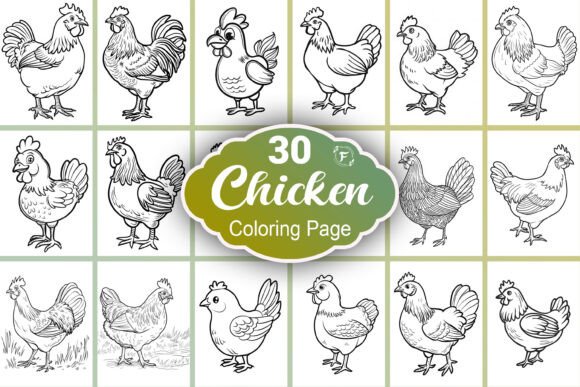 Chicken Coloring Page: A Fun and Educational Activity for Kids and Adults