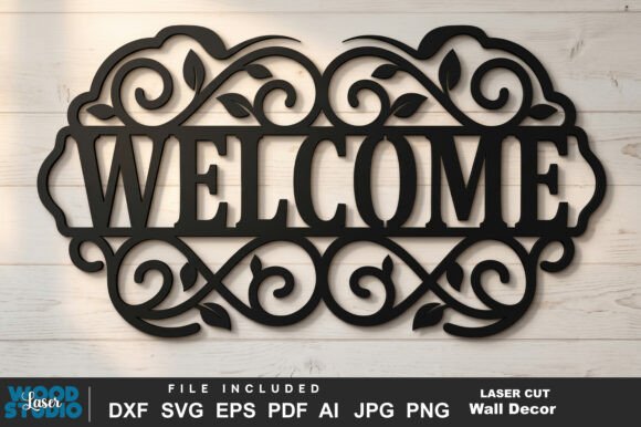 Creating Custom Welcome Signs with Laser Cut SVG: A Comprehensive Guide