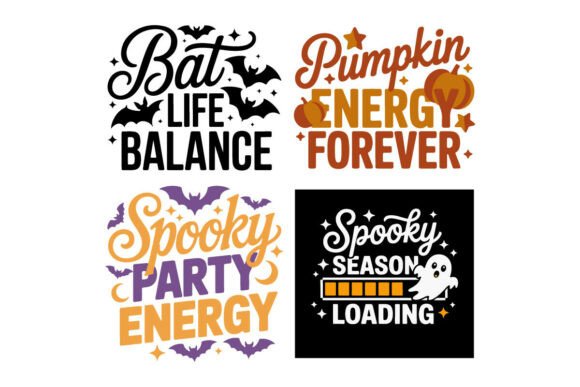 Spooky Halloween T-Shirt Design Bundle: A Creative Resource for All Seasons