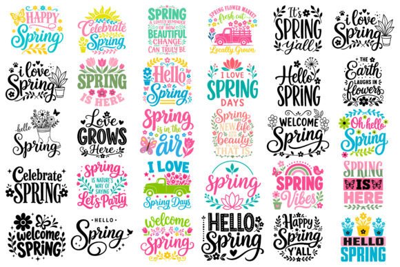 Spring Quotes SVG Bundle Designs: Bringing Cheer to Your Creative Projects