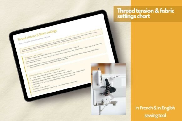 Thread Tension Fabric Settings Chart: The Sewist’s Secret Weapon
