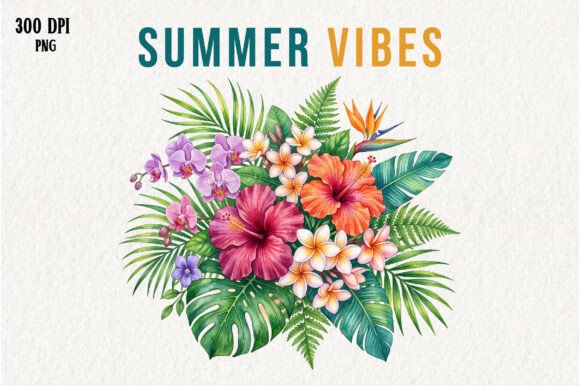 Tropical Summer Vibes Hibiscus PNG: A Versatile Digital Asset for Modern Creativity