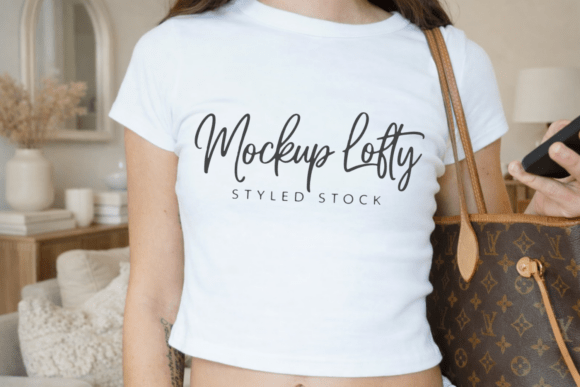 White Bella Canvas 1010 Baby Tee Mockup: Elevating Your Brand with a Minimalist Approach