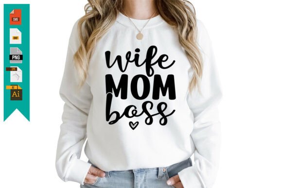 Wife Mom Boss Free Svg Design: A Digital Asset for Creative Projects